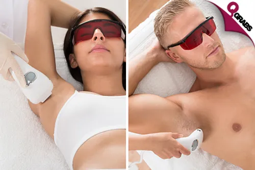 From QR185 Receive Laser Hair Removal Sessions for Him OR Her! (Up to QR5400 Value)